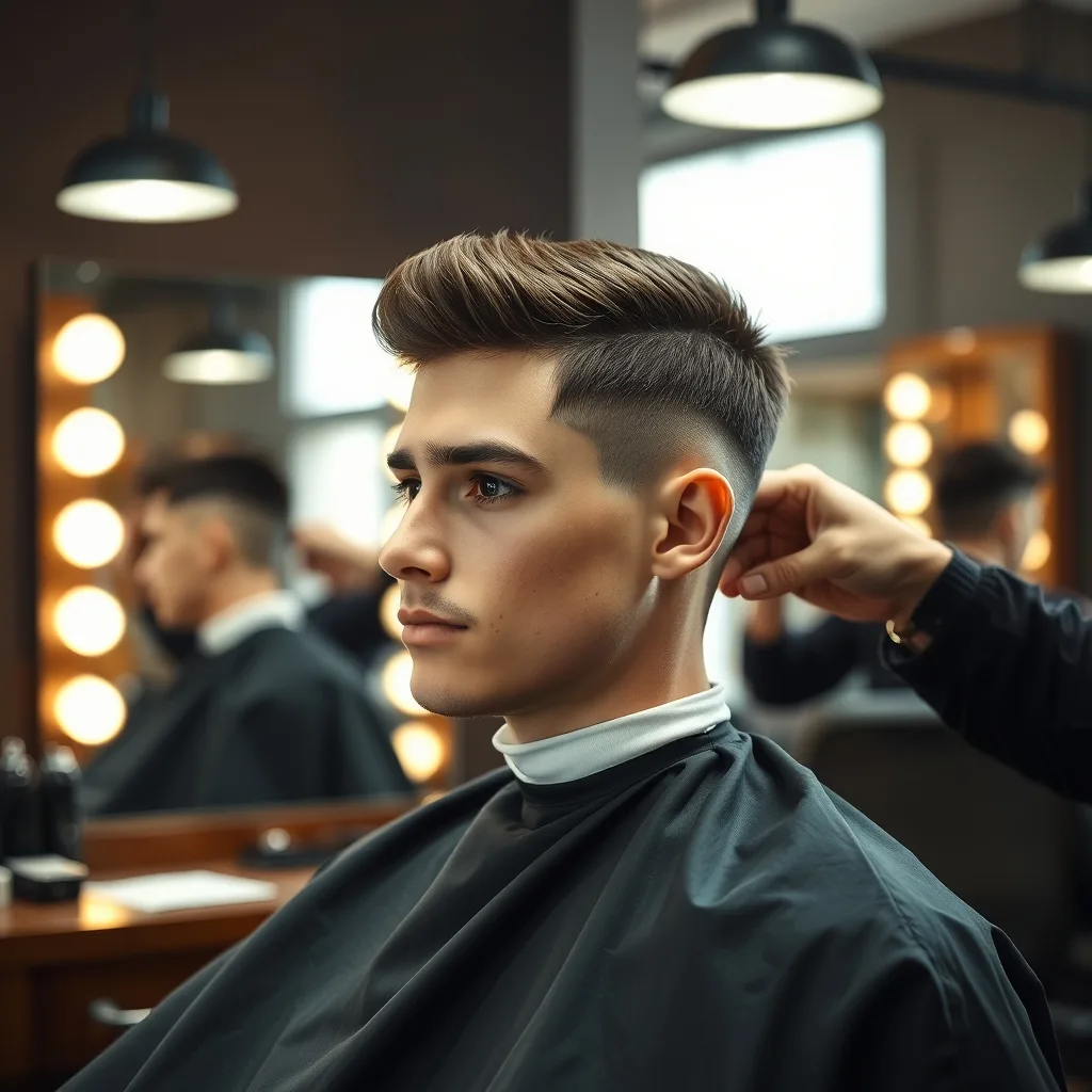Burst fade homme : guide complet 2026